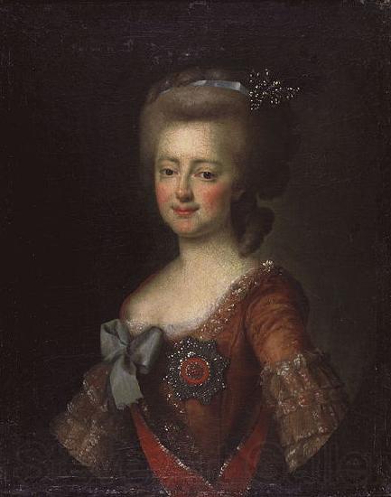 Dimitri Levitzky Portrait of Grand Duchess Maria Fyodorovna Germany oil painting art